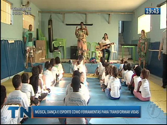 Música, dança e esporte como ferramentas para transformar vidas