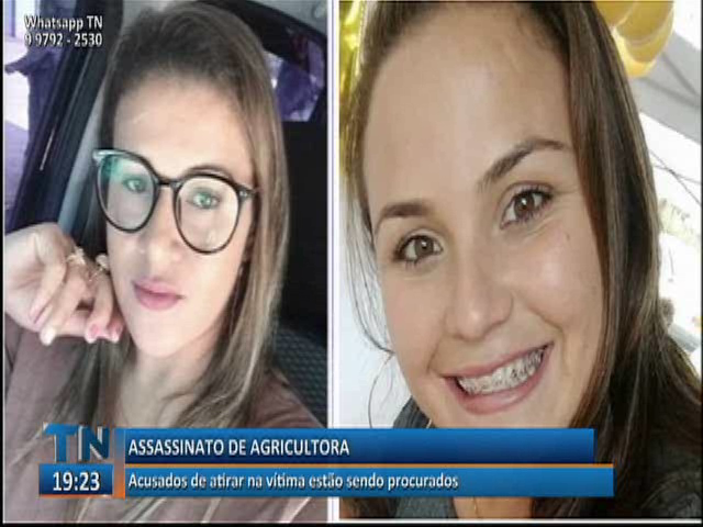 Acusados de atirar em agricultora estão sendo procurados