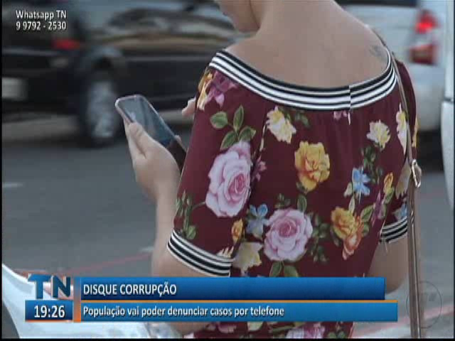 Disque Corrupção: População vai poder denunciar casos por telefone