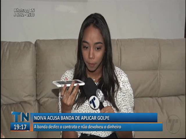 Noiva acusa banda de aplicar golpe
