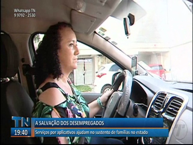 Serviços por aplicativos ajudam no sustento de famílias no estado