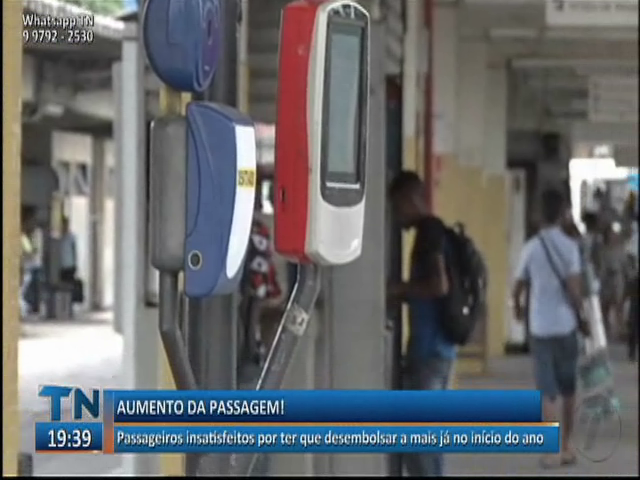 Passageiros insatisfeitos por ter que desembolsar a mais já no início do ano