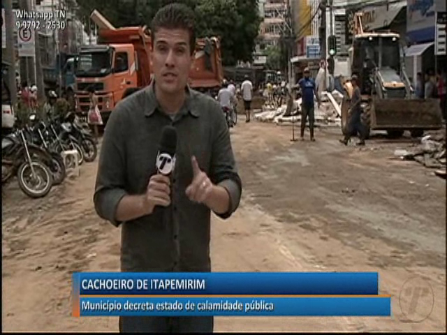 Cachoeiro de Itapemirim decreta estado de calamidade pública