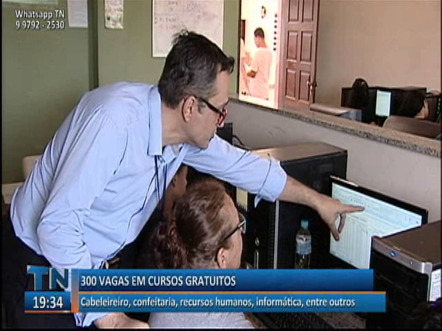 300 vagas em cursos gratuitos oferecidas por uma instituição em Cariacica