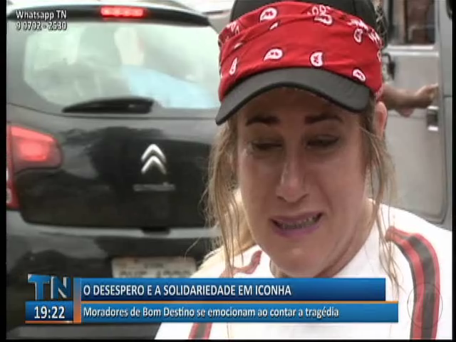 Moradores de Bom Destino se emocionam ao contar a tragédia que ocorreu em Iconha