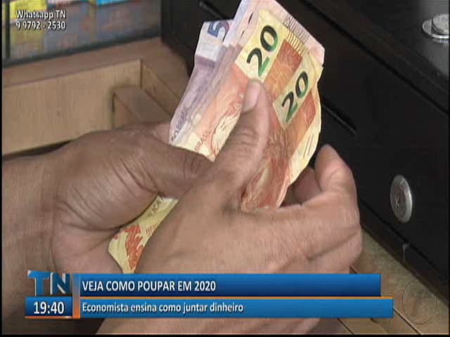 Economista ensina como juntar dinheiro em 2020