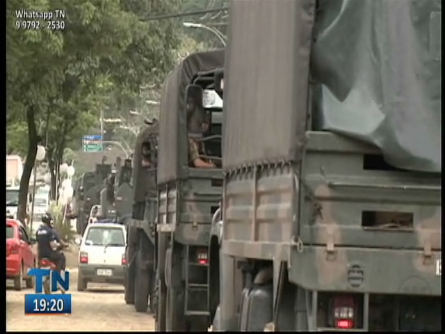 Exército em Iconha tem a missão de ajudar a reconstruir a cidade
