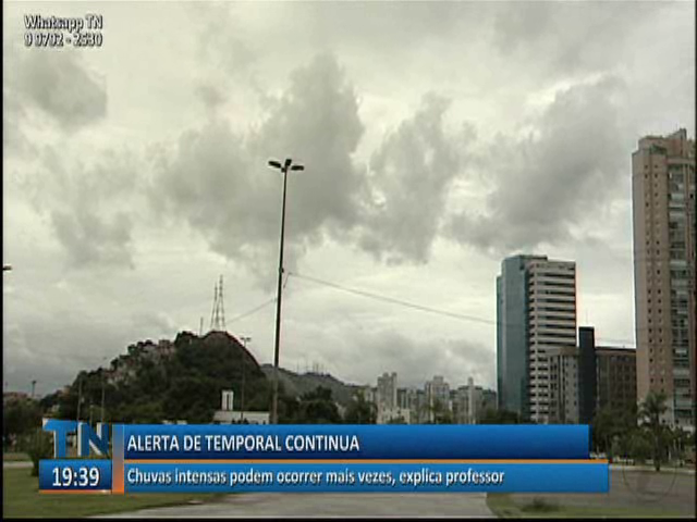 Chuvas intensas podem ocorrer mais vezes, explica professor