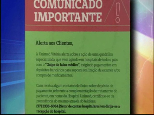 Criminoso tenta tirar R$ 5 mil de pai que estava com a filha internada
