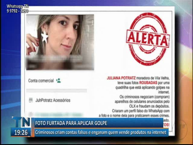 Criminosos criam contas falsas e enganam quem vende produtos na internet