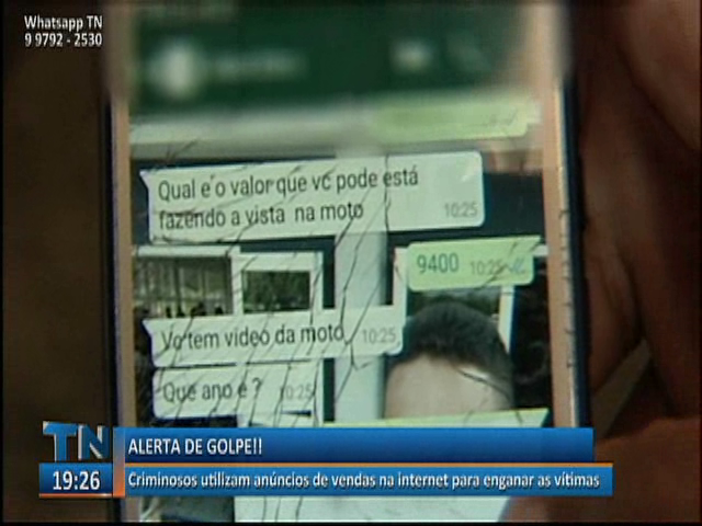 Criminosos utilizam anúncios de vendas na internet para enganar as vítimas