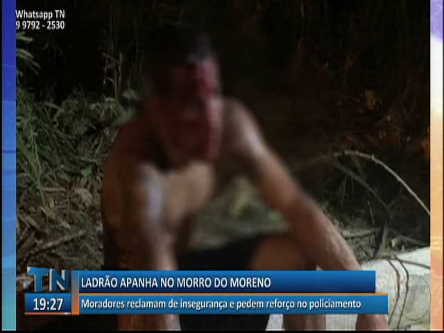 Moradores reclamam de insegurança e pedem reforço no policiamento no Morro do Moreno