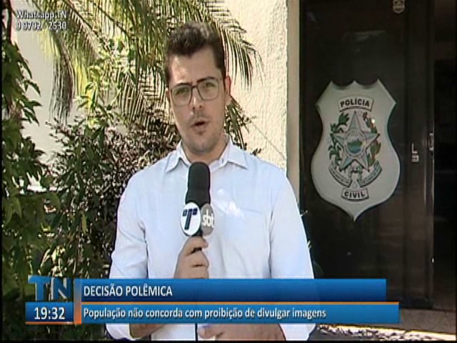 População não concorda com proibição de divulgar imagens de presos no estado
