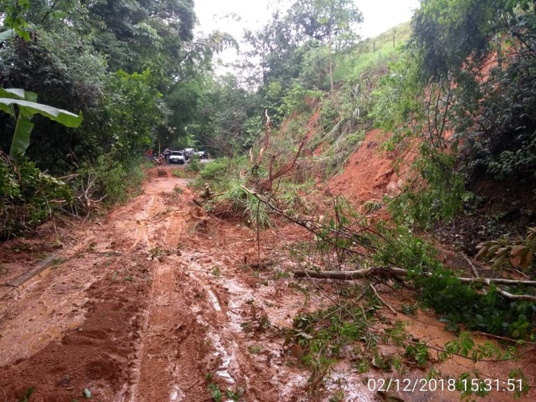 Alerta de chuvas intensas para municípios do Estado