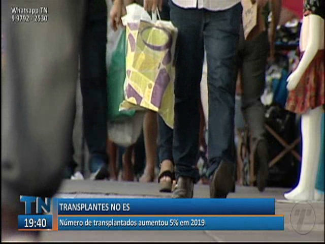 Número de transplantados aumentou 5% em 2019