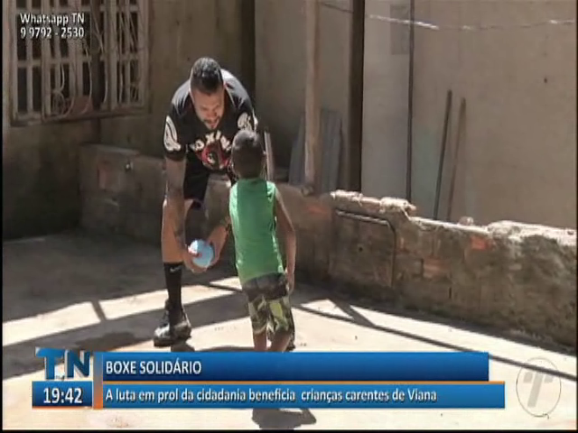 A luta em prol da cidadania beneficia crianças carentes de Viana
