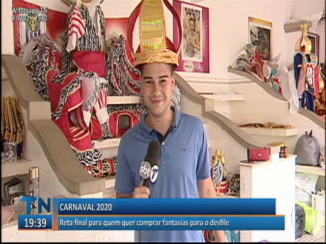 Reta final para quem quer comprar fantasias para o desfile do Carnaval