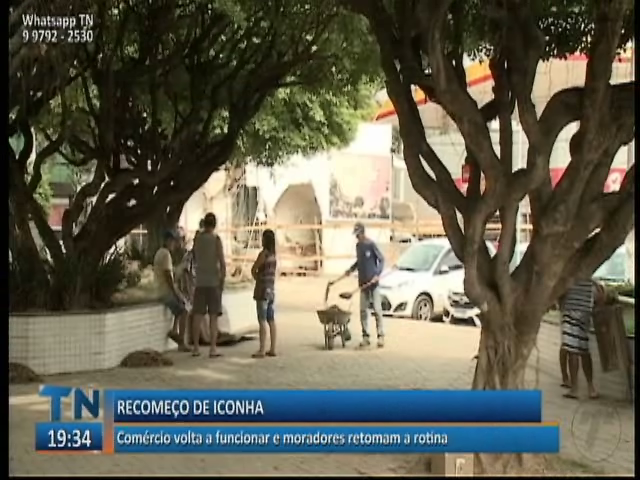 Comércio volta a funcionar e moradores retomam a rotina em Iconha
