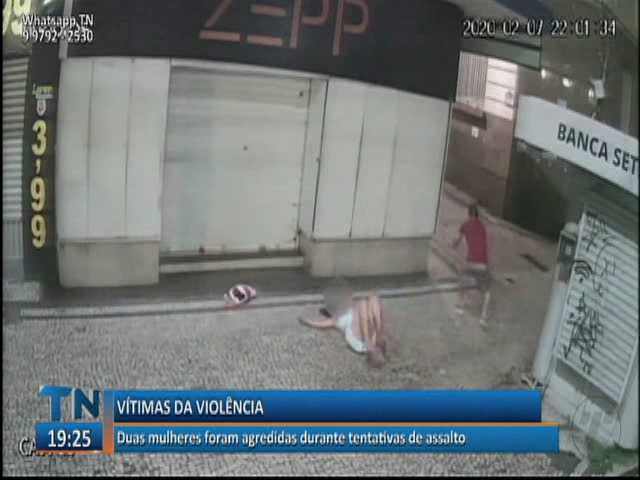 Duas mulheres foram agredidas durante tentativas de assalto na Grande Vitória