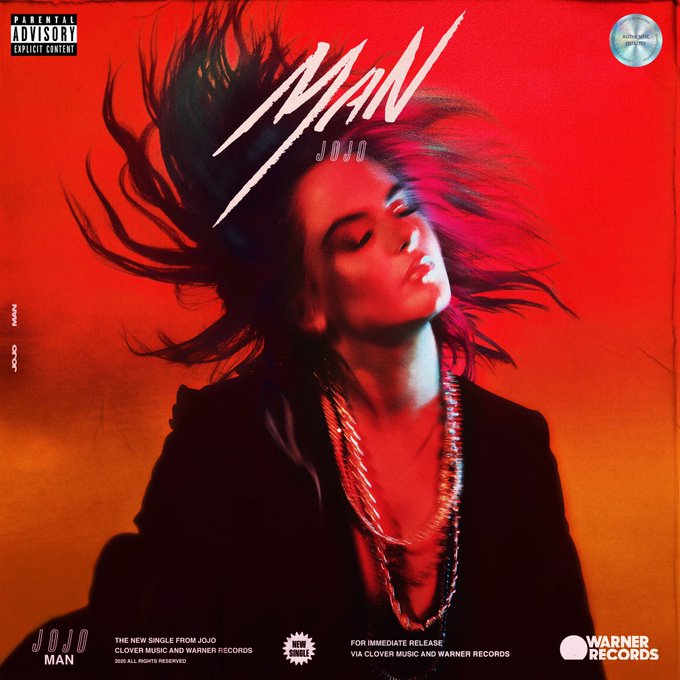 JoJo divulga capa e data de lançamento de “Man”, novo single. Álbum sai dia 13!