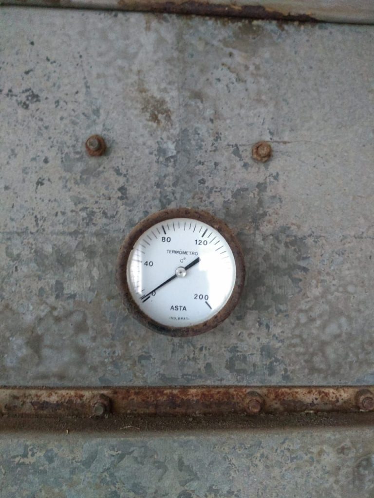 Agricultor registra 4 graus em Santa Maria de Jetibá