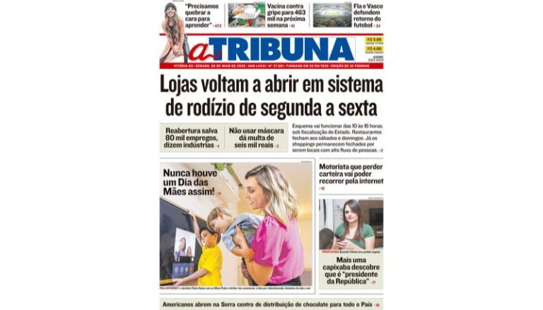 Veja os destaques deste sábado do Jornal A Tribuna