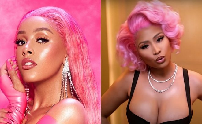 Doja Cat e Nicki Minaj se juntam e lançam remix para “Say So”. Assista aqui.