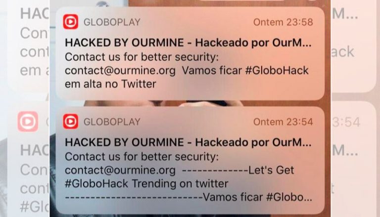 Hackers invadem sistema da Globoplay e enviam mensagens a usuários