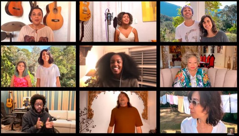 Nova “Andar com Fé” reúne Gil e artistas como Stevie Wonder e Milton Nascimento