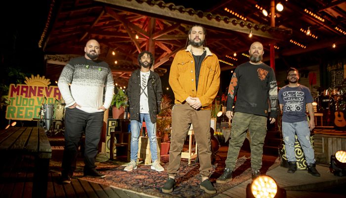 Tudo vira reggae em novo disco da banda Maneva