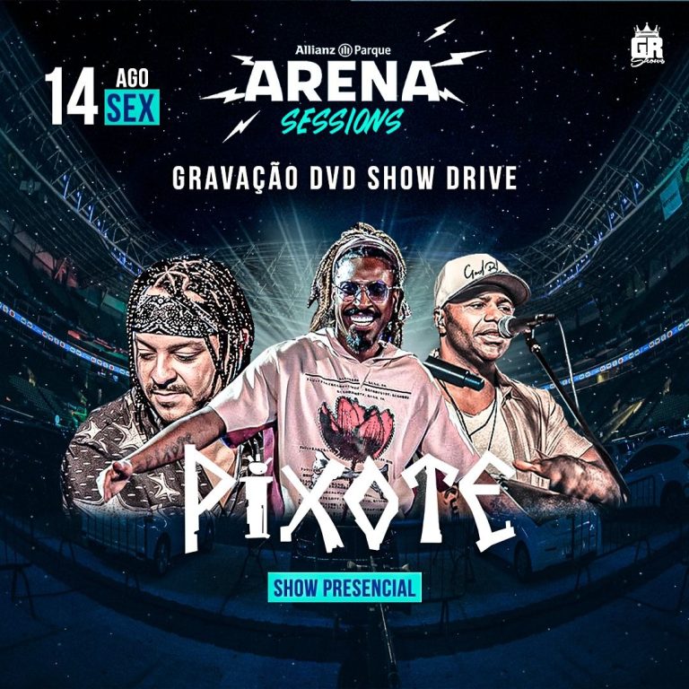 Grupo Pixote anuncia gravação de DVD na live drive in em SP, dia 14 de agosto!