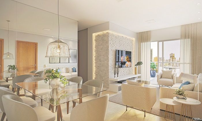 Três quartos na Grande Vitória
