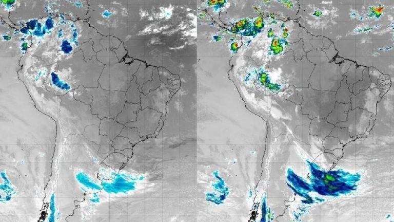 Novo ciclone extratropical provoca ventos de até 100 km/h no RS