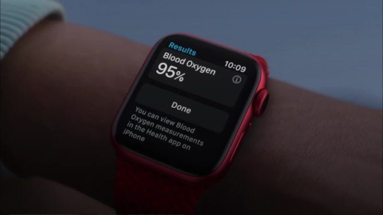 Apple lança relógio que mede oxigênio no sangue