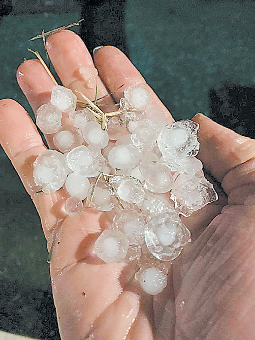 Novo alerta de tempestade e chuva de granizo para 8 cidades capixabas