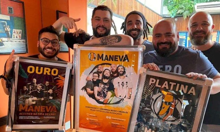 Maneva recebe 11 certificações de ouro, platina e diamante pela UM