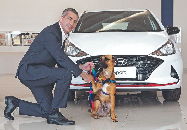 “Cãosultor” de vendas do Espírito Santo faz visita à fábrica da Hyundai em SP