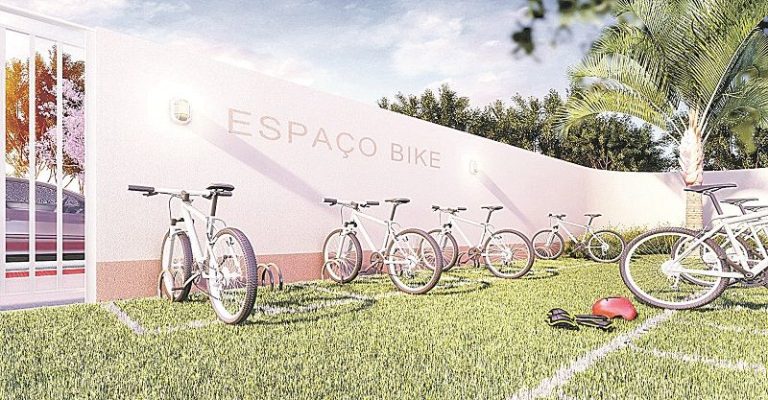 Horta, pomar e bicicletas para moradores na Serra