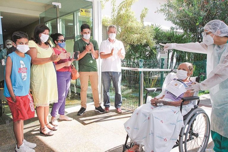 Vitória contra a Covid aos 104 anos