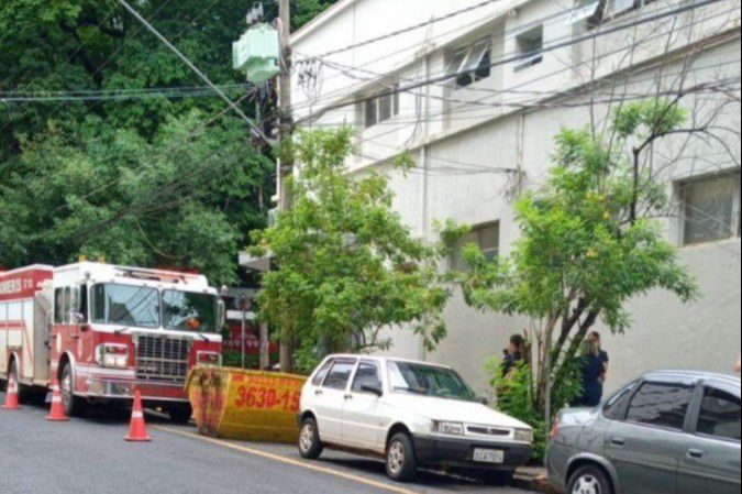 UTI para covid-19 é atingida por incêndio