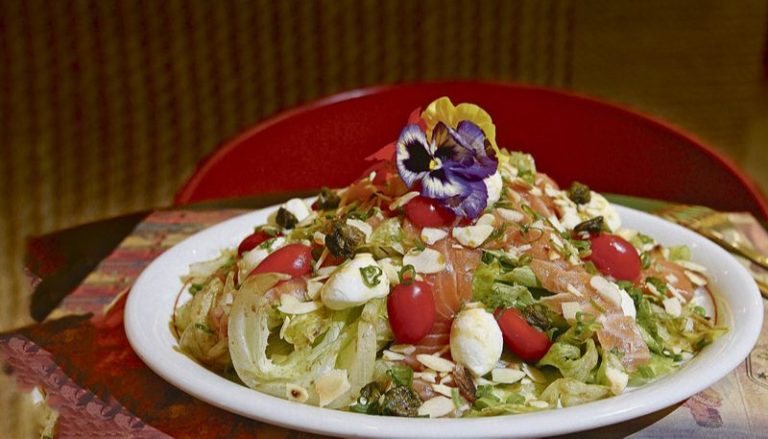Saladas cheias de sofisticação