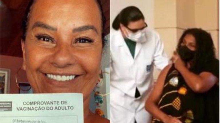 Solange Couto diz que tomou vacina contra Covid por direito e não por ser famosa