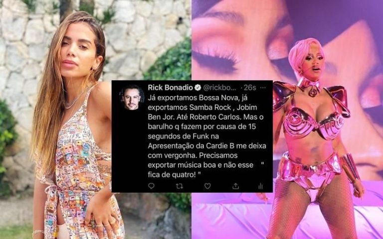 Anitta rebateu críticas após Cardi B levar funk para o Grammy 2021