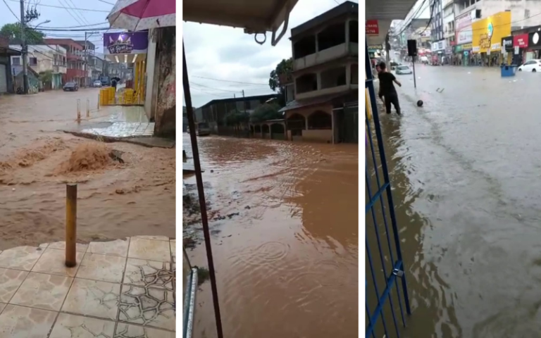 Novos alagamentos com mais chuva na Grande Vitória