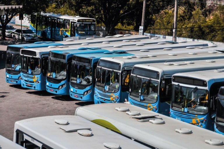 Ônibus do Transcol serão usados para levar profissionais de saúde para o trabalho