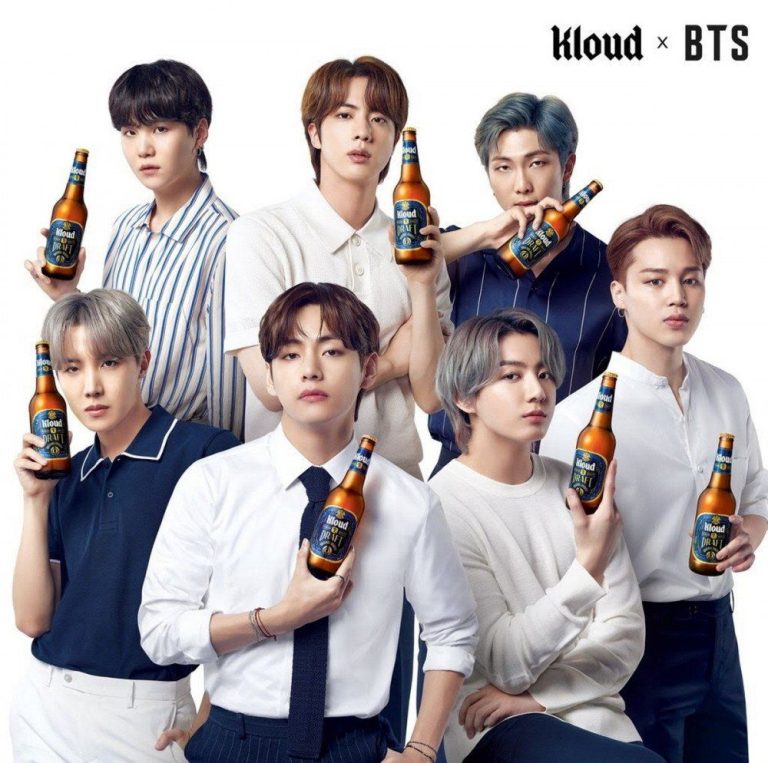 BTS faz parceria com marca de cerveja e vendas surpreendem
