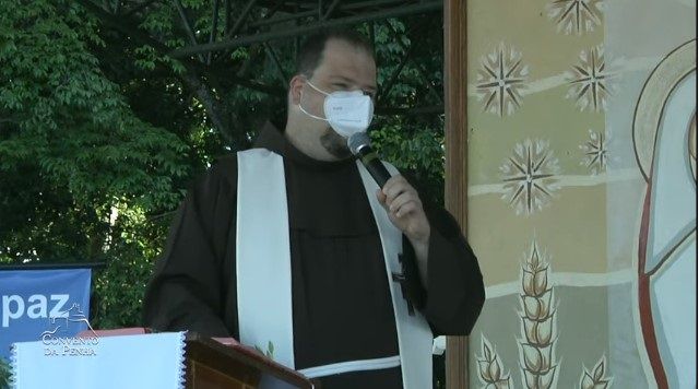 Missa no Convento em homenagem a frei vítima da Covid-19