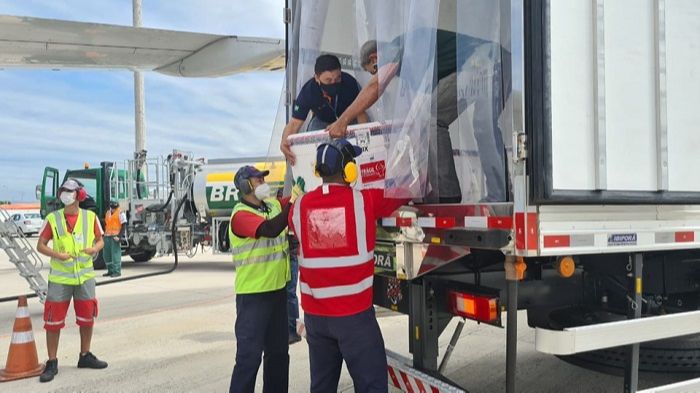 Estado recebe mais de 168 mil doses de vacina contra Covid