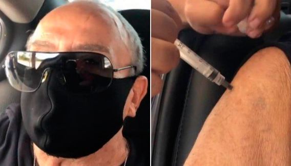 Vacinado com duas doses, Stênio Garcia testa positivo para covid