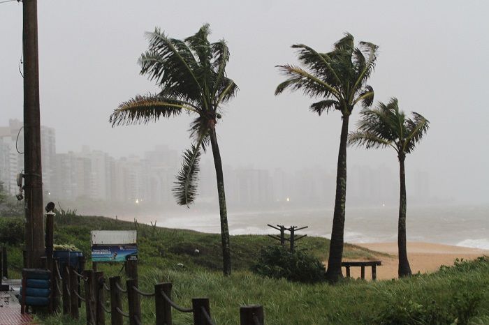 Instituto explica impactos do Ciclone Potira no Espírito Santo